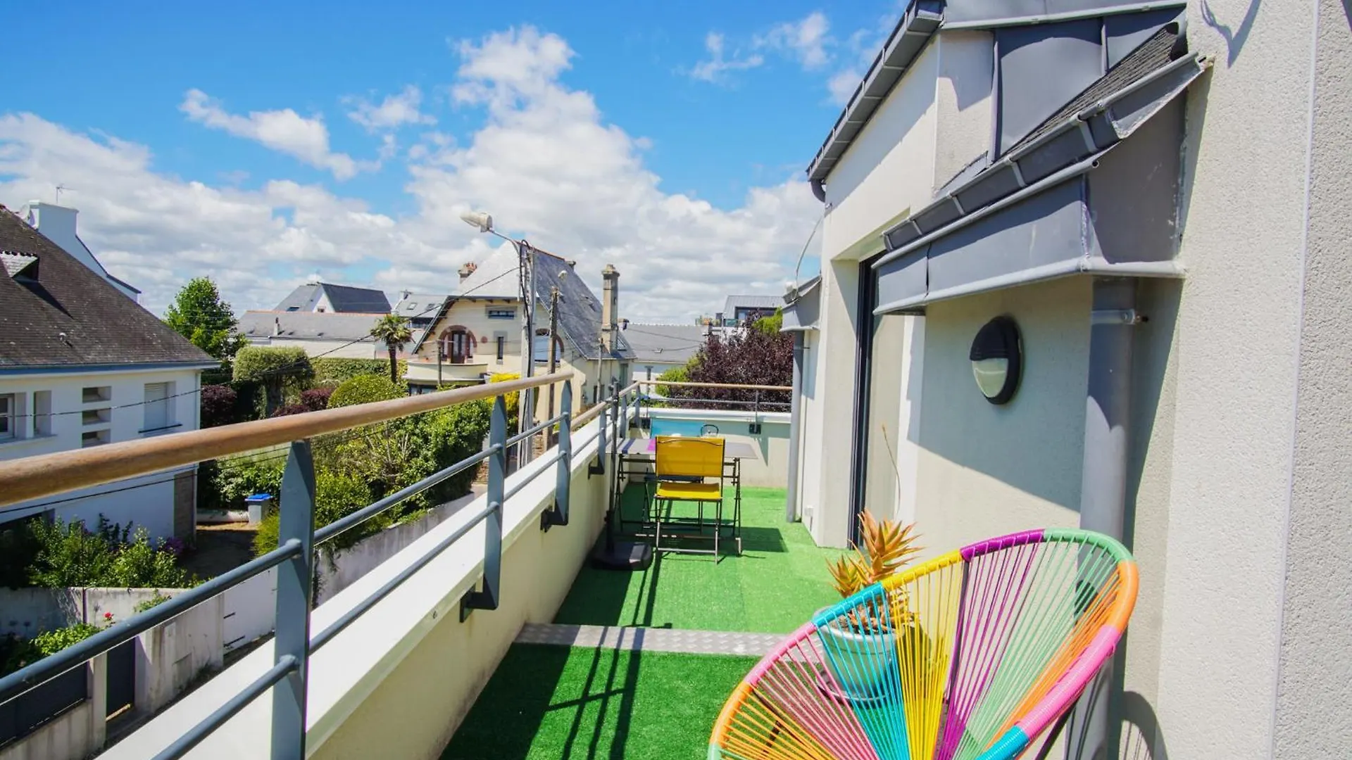 Apartment -Full- Magnifique T3, Terrasse Vue Mer Et Garage Concarneau